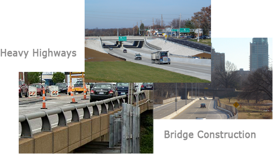 Heavy Highways and Bridge Construction is all part of Sabur's Survey Portfolio